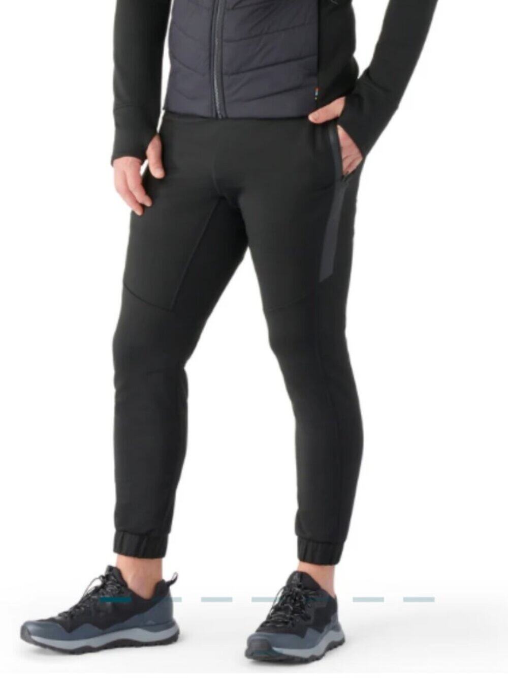 Men’s Smartwool Athletic Pants Size XXL Black Fleece Jogger Casual Loungewear